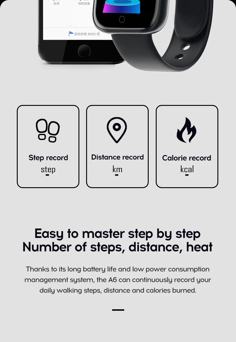 Smartwatch Multifuncional Esportivo