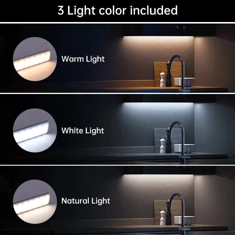 Luminária de Led - Ultra fina com sensor de movimento