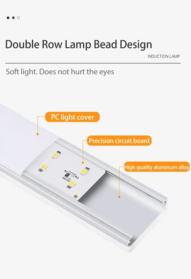 Luminária de Led - Ultra fina com sensor de movimento