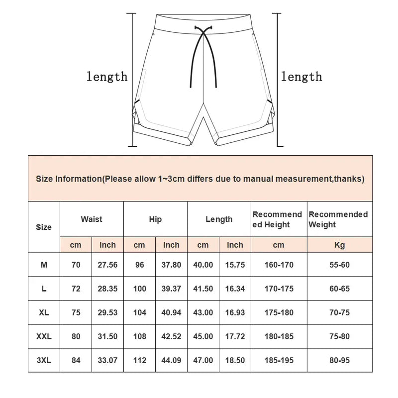 Shorts de Corrida Masculino