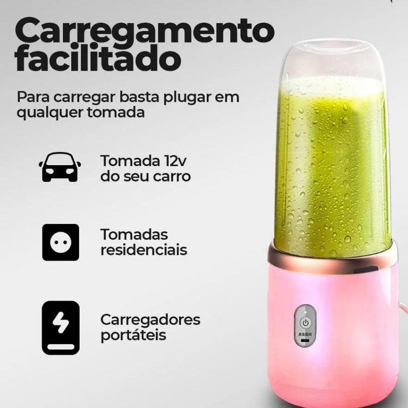 Mini Liquidificador Elétrico Portátil